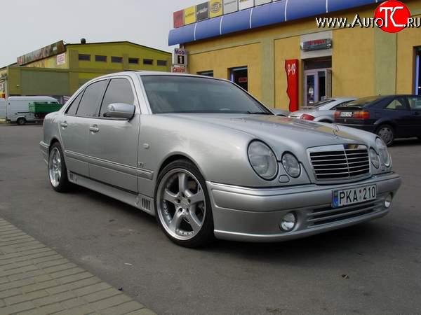 8 149 р. Передний бампер Lorinzer Mercedes-Benz E-Class W210 дорестайлинг универсал (1996-1999) (Дорестайлинг, Неокрашенный)  с доставкой в г. Пермь