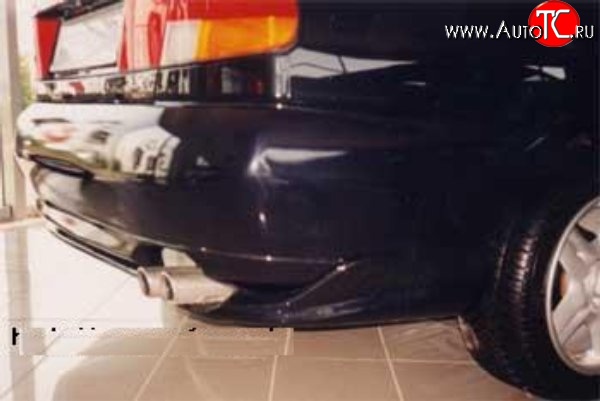 4 499 р. Накладка заднего бампера Racing Mitsubishi Carisma (1996-1999)  с доставкой в г. Пермь