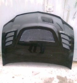 29 699 р. Пластиковый капот Sport Mitsubishi Lancer Evolution 9 CT9A седан (2005-2008)  с доставкой в г. Пермь. Увеличить фотографию 3