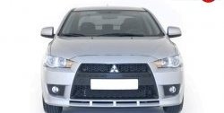 22 899 р. Передний бампер Standart Plus Mitsubishi Lancer 10 CY хэтчбэк дорестайлинг (2007-2010) (Неокрашенный)  с доставкой в г. Пермь. Увеличить фотографию 2
