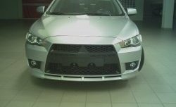 22 899 р. Передний бампер Standart Plus Mitsubishi Lancer 10 CY хэтчбэк дорестайлинг (2007-2010) (Неокрашенный)  с доставкой в г. Пермь. Увеличить фотографию 3