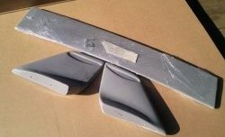 10 699 р. Антикрыло Accolade Evo  Mitsubishi Lancer  9 CS (2003-2009) седан 1-ый рестайлинг, седан 2-ой рестайлинг (Неокрашенный)  с доставкой в г. Пермь. Увеличить фотографию 4