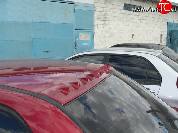 2 599 р. Плавники на крышу Evo  Mitsubishi Lancer  9 CS (2003-2009) седан 1-ый рестайлинг, седан 2-ой рестайлинг (Неокрашенный)  с доставкой в г. Пермь