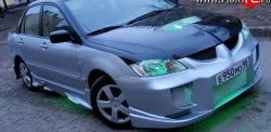 6 699 р. Передний бампер OS Mitsubishi Lancer 9 CS седан 2-ой рестайлинг (2005-2009)  с доставкой в г. Пермь. Увеличить фотографию 2