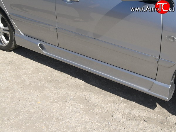 15 999 р. Комплект порогов в стиле INGS Extreem Mitsubishi Lancer 9 CS универсал 1-ый рестайлинг (2003-2005) (Неокрашенные)  с доставкой в г. Пермь