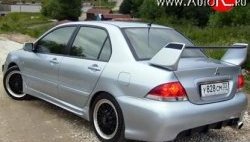 4 099 р. Пороги накладки Underground Mitsubishi Lancer 9 CS универсал 1-ый рестайлинг (2003-2005) (Неокрашенные)  с доставкой в г. Пермь. Увеличить фотографию 2