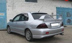 8 299 р. Спойлер в стиле Evo var №2 (средний) Mitsubishi Lancer 9 CS седан 1-ый рестайлинг (2003-2005) (Неокрашенный)  с доставкой в г. Пермь. Увеличить фотографию 3