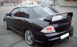 8 299 р. Спойлер в стиле Evo var №2 (средний) Mitsubishi Lancer 9 CS седан 1-ый рестайлинг (2003-2005) (Неокрашенный)  с доставкой в г. Пермь. Увеличить фотографию 4