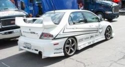 Задний бампер XS Mitsubishi Lancer Evolution 8 CT9A седан (2003-2005)