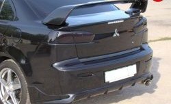 11 699 р. Спойлер Evo V1 Высокий Mitsubishi Lancer 10 CY седан рестайлинг (2011-2017) (Неокрашенный)  с доставкой в г. Пермь. Увеличить фотографию 3