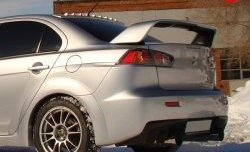 11 699 р. Спойлер Evo V1 Высокий Mitsubishi Lancer 10 CY седан рестайлинг (2011-2017) (Неокрашенный)  с доставкой в г. Пермь. Увеличить фотографию 4