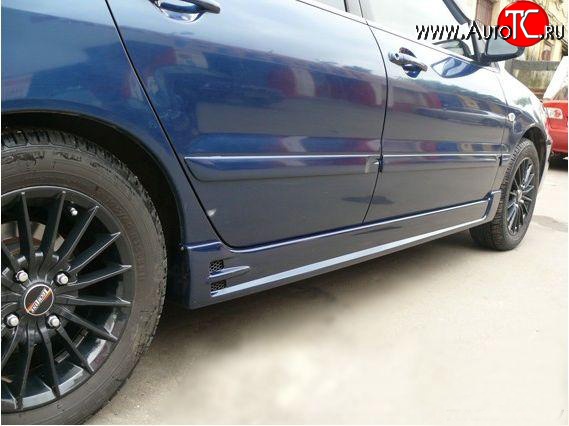 5 999 р. Пороги накладки EGR  Mitsubishi Lancer  9 CS (2003-2009) седан 1-ый рестайлинг, универсал 1-ый рестайлинг, седан 2-ой рестайлинг, универсал 2-ой рестайлинг (Неокрашенные)  с доставкой в г. Пермь