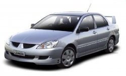 5 999 р. Пороги накладки EGR  Mitsubishi Lancer  9 CS (2003-2009) седан 1-ый рестайлинг, универсал 1-ый рестайлинг, седан 2-ой рестайлинг, универсал 2-ой рестайлинг (Неокрашенные)  с доставкой в г. Пермь. Увеличить фотографию 3