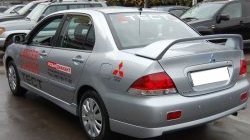 6 199 р. Пороги накладки GT Dynamics Mitsubishi Lancer 9 CS седан 1-ый рестайлинг (2003-2005) (Неокрашенные)  с доставкой в г. Пермь. Увеличить фотографию 2