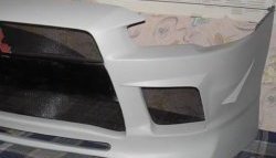 18 999 р. Передний бампер Extreme Mitsubishi Lancer 10 CY седан рестайлинг (2011-2017) (Неокрашенный)  с доставкой в г. Пермь. Увеличить фотографию 3