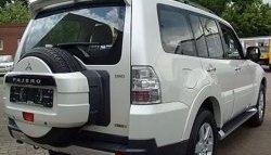 5 949 р. Спойлер Sport Mitsubishi Pajero 4 V80 дорестайлинг (2006-2011) (Неокрашенный)  с доставкой в г. Пермь. Увеличить фотографию 3
