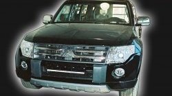 10 499 р. Накладка переднего бампера GT Dynamics Mitsubishi Pajero 4 V80 дорестайлинг (2006-2011) (Дорестайлинг, Неокрашенная)  с доставкой в г. Пермь. Увеличить фотографию 3