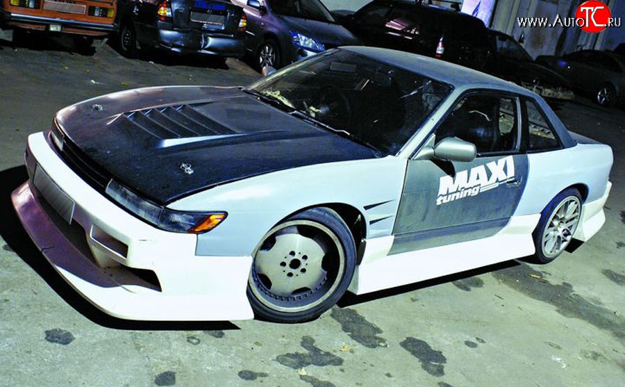 16 299 р. Пластиковый капот D-Max Nissan Silvia S13 (1988-1994) (Неокрашенный)  с доставкой в г. Пермь