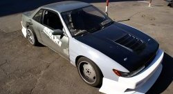 16 299 р. Пластиковый капот D-Max Nissan Silvia S13 (1988-1994) (Неокрашенный)  с доставкой в г. Пермь. Увеличить фотографию 2
