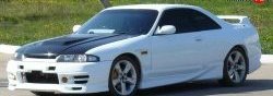 10 949 р. Передние крылья Drift style Nissan Skyline R33 (1993-1998) (Неокрашенные)  с доставкой в г. Пермь. Увеличить фотографию 3