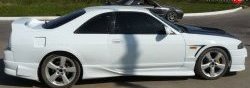 9 549 р. Задний бампер Drift style Nissan Skyline R33 (1993-1998) (Неокрашенный)  с доставкой в г. Пермь. Увеличить фотографию 4