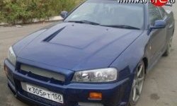 10 949 р. Передние крылья GTR Nissan Skyline R34 (1999-2002) (Неокрашенные)  с доставкой в г. Пермь. Увеличить фотографию 2