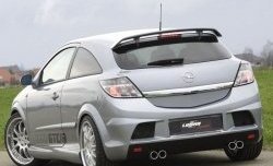 5 349 р. Задний бампер Lumma Opel Astra H GTC хэтчбек 3 дв. дорестайлинг (2004-2006) (Неокрашенный)  с доставкой в г. Пермь. Увеличить фотографию 4