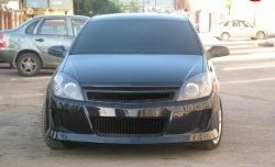 10 399 р. Передний бампер DM-Style Opel Astra H GTC хэтчбек 3 дв. дорестайлинг (2004-2006) (Без сетки, Неокрашенный)  с доставкой в г. Пермь. Увеличить фотографию 4