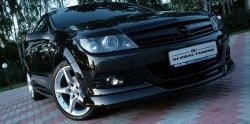 4 749 р. Накладка переднего бампера Global Tuning Opel Astra H GTC хэтчбек 3 дв. дорестайлинг (2004-2006) (Неокрашенная)  с доставкой в г. Пермь. Увеличить фотографию 3