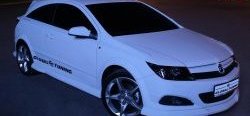 829 р. Реснички Global Tuning Opel Astra H хэтчбек 5дв рестайлинг (2007-2015) (Неокрашенные)  с доставкой в г. Пермь. Увеличить фотографию 3