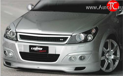 1 299 р. Реснички LUMMA Opel Astra H хэтчбек 5дв дорестайлинг (2004-2007) (Неокрашенные)  с доставкой в г. Пермь