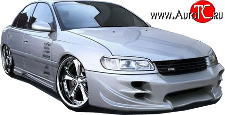 7 299 р. Передний бампер Sport Opel Omega B седан (1994-2004)  с доставкой в г. Пермь