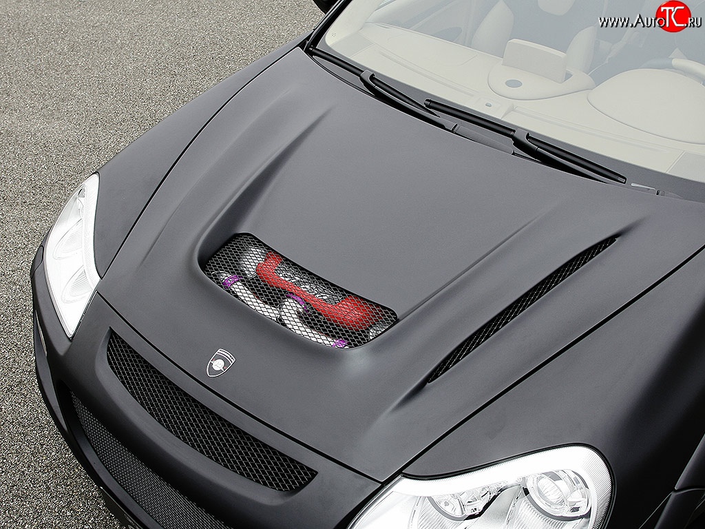 27 649 р. Пластиковый капот GEMBALLA GT650 Porsche Cayenne 955 (2002-2006) (Неокрашенный)  с доставкой в г. Пермь