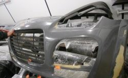 30 699 р. Передний бампер Techart Magnum I Porsche Cayenne 955 (2002-2006) (Неокрашенный)  с доставкой в г. Пермь. Увеличить фотографию 6