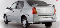 1 549 р. Пороги накладки Классик 2 Renault Logan 1 дорестайлинг (2004-2010) (Неокрашенные)  с доставкой в г. Пермь. Увеличить фотографию 2