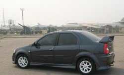 Пороги накладки Power DM 2 Renault Logan  1 (2010-2016) рестайлинг