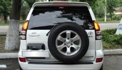 5 549 р. Спойлер Original Design со стоп-сигналом  Toyota Land Cruiser Prado  J120 (2002-2009) (Неокрашенный)  с доставкой в г. Пермь. Увеличить фотографию 2