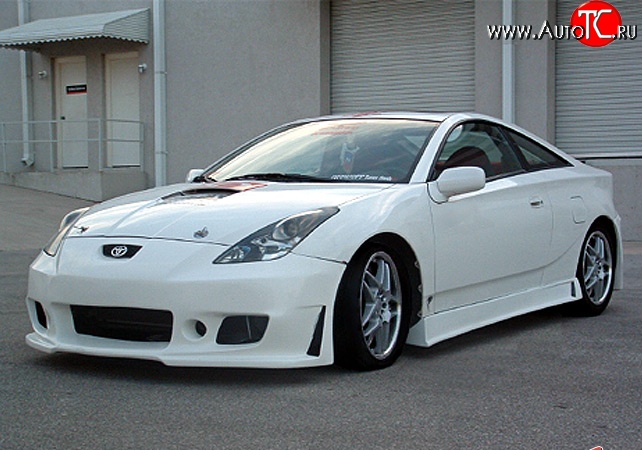 4 449 р. Пороги накладки Buddy Club Toyota Celica T230 (1999-2006)  с доставкой в г. Пермь