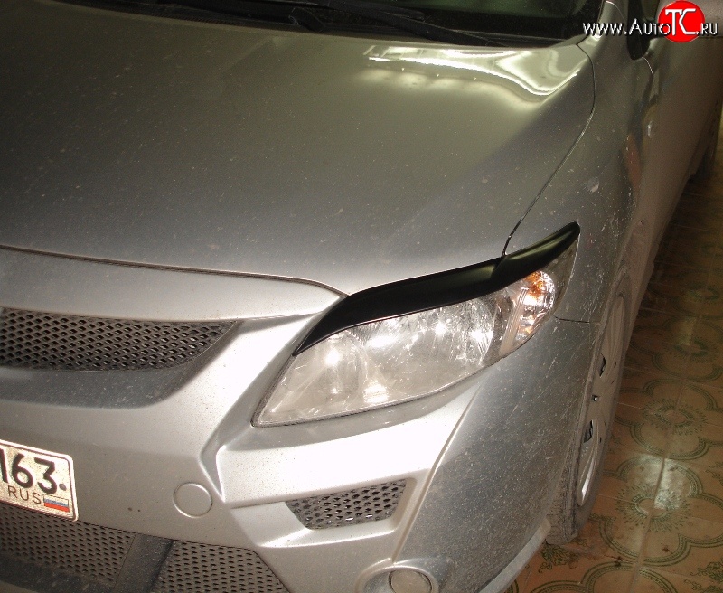 739 р. Реснички Elegance  Toyota Corolla  E150 (2006-2010) седан дорестайлинг (Неокрашенные)  с доставкой в г. Пермь