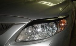 739 р. Реснички Elegance  Toyota Corolla  E150 (2006-2010) седан дорестайлинг (Неокрашенные)  с доставкой в г. Пермь. Увеличить фотографию 3