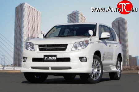 14 299 р. Накладка переднего бампера JAOS Toyota Land Cruiser Prado J150 дорестайлинг (2009-2013) (Неокрашенная)  с доставкой в г. Пермь