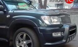 18 449 р. Передний бампер DAKAR Toyota Land Cruiser 100 дорестайлинг (1998-2002) (Неокрашенный)  с доставкой в г. Пермь. Увеличить фотографию 2
