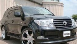 27 649 р. Передний бампер ELFORD Toyota Land Cruiser 200 дорестайлинг (2007-2012) (Неокрашенный)  с доставкой в г. Пермь. Увеличить фотографию 2