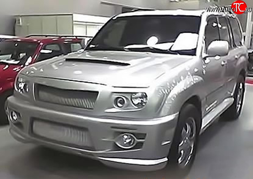 16 499 р. Передний бампер HUNTER Toyota Land Cruiser 100 дорестайлинг (1998-2002) (Неокрашенный)  с доставкой в г. Пермь