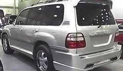 Задний бампер HUNTER Toyota Land Cruiser 10 100 дорестайлинг (1998-2002)