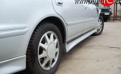 4 849 р. Накладка Concept на задний бампер Toyota Mark 2 X100 седан (1996-2000) (Неокрашенная)  с доставкой в г. Пермь. Увеличить фотографию 3
