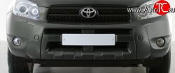 2 899 р. Накладка переднего бампера Toyota RAV4 XA305 5 дв. дорестайлинг (2005-2009) (Неокрашенная)  с доставкой в г. Пермь. Увеличить фотографию 3