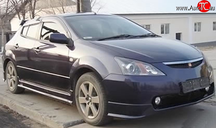 10 599 р. Пороги накладки TRD Toyota WILL (2001-2025) (Неокрашенные)  с доставкой в г. Пермь