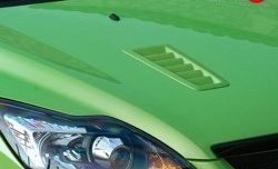 Комплект жабер на капот RS (глянец) Hyundai Solaris RBr седан рестайлинг (2014-2017)