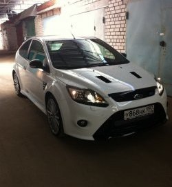 2 499 р. Комплект жабер на капот RS (глянец) Hyundai IX20 JC дорестайлинг (2010-2020) (Неокрашенные)  с доставкой в г. Пермь. Увеличить фотографию 5
